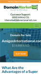 Mobile Screenshot of amigosinternational.com